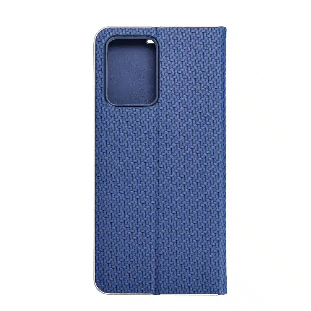 LUNA Book Carbon pouzdro pro XIAOMI Redmi NOTE 12 5G modrá