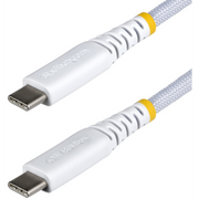 StarTech.com USB2CC30CMNCBRWH USB kabel USB 2.0 0,3 m USB C 0,48 Gbit/s 60 W Bijelo