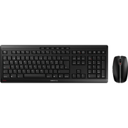 CHERRY Stream Desktop Recharge tipkovnica Miš priložen Univerzalno RF bežični QWERTZ Švicarski Crno