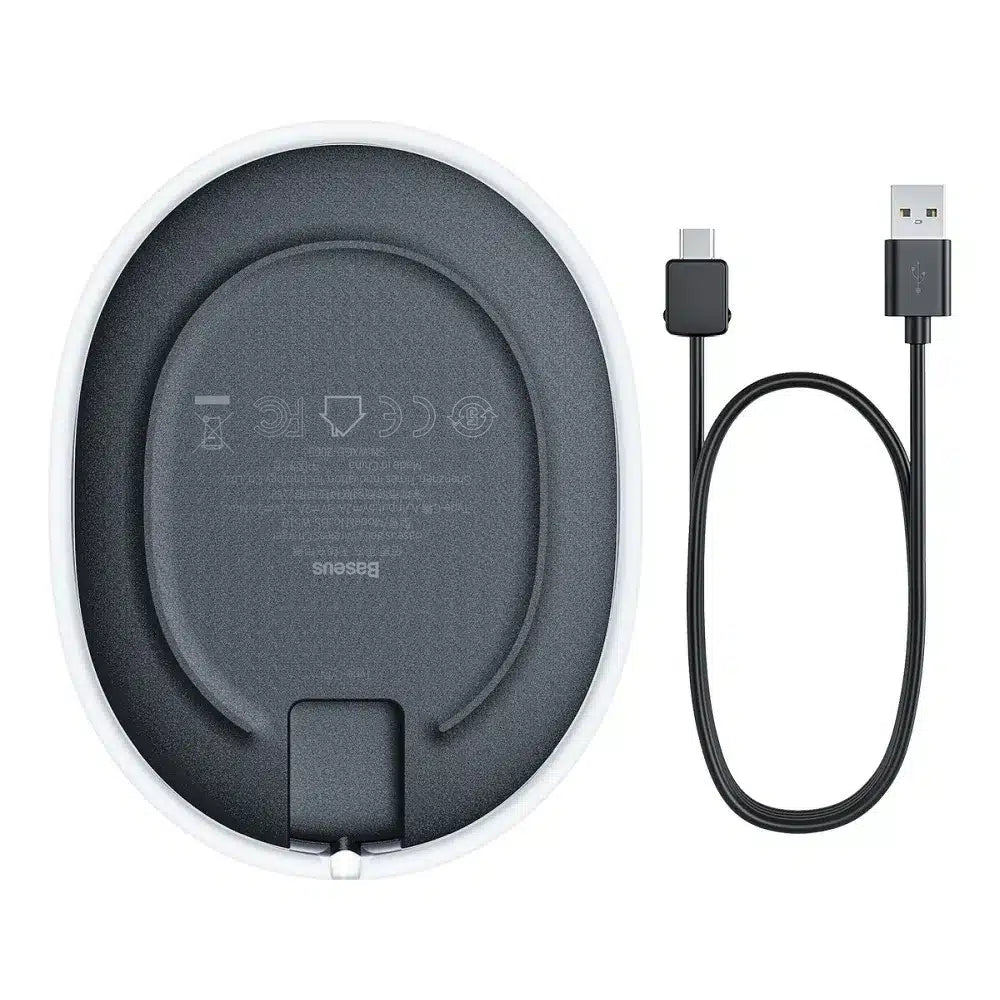 BASEUS Jelly Qi indukční nabíječka 15W černá WXGD-01