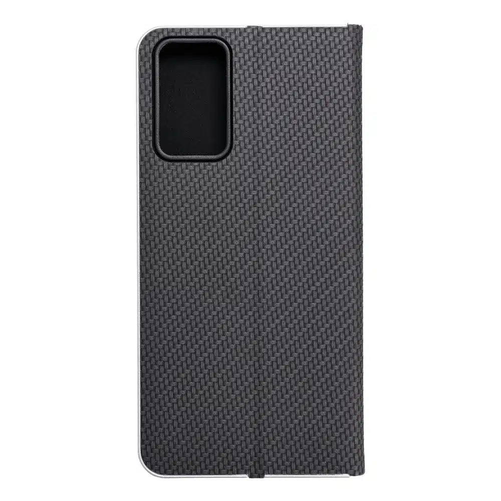LUNA Book Carbon pouzdro pro XIAOMI Redmi NOTE 12S černé