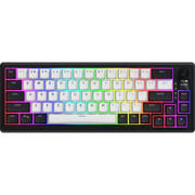 HATOR Skyfall 65 MAG ULTIMA 8K wireless tipkovnica Igranje USB + RF Wireless + Bluetooth QWERTY US Engleski Crno, Bijelo
