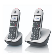 Motorola CD5011 Pametni telefon Identifikacija poziva Crno, Bijelo