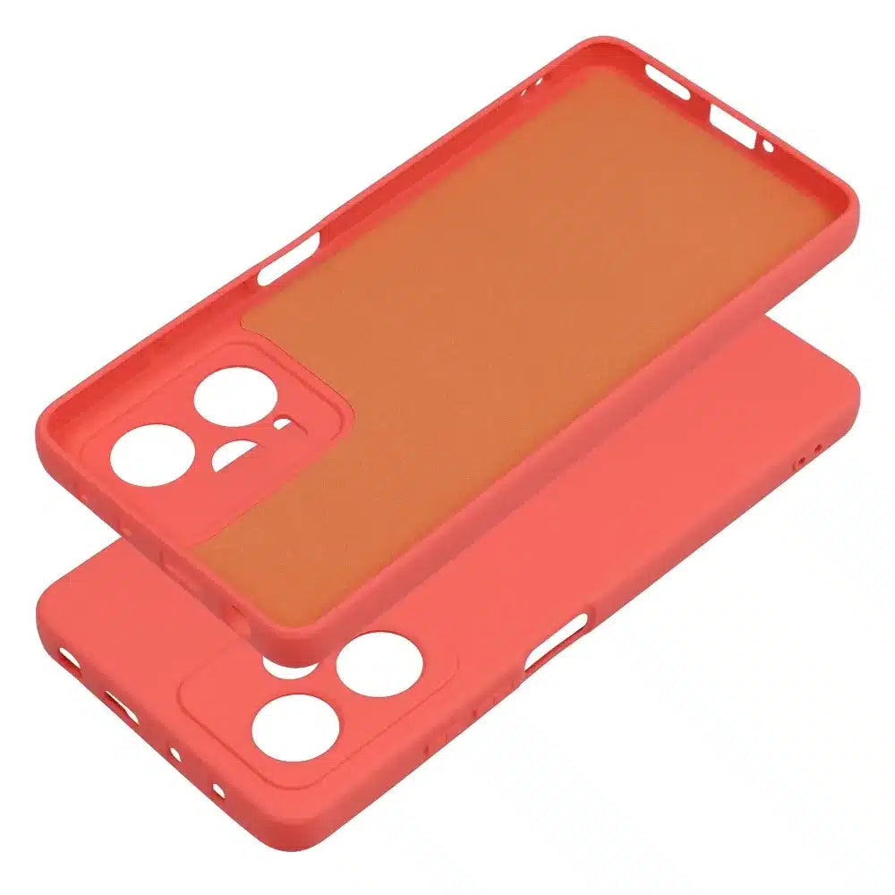 SILIKONOVÉ pouzdro pro XIAOMI Redmi NOTE 12 PRO 5G broskvová barva