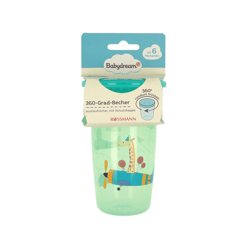 Babydream Rossmann čaša 360° Zelena