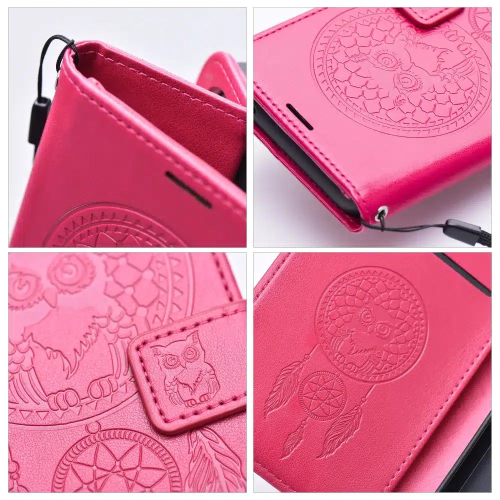 MEZZO Book case flipové pouzdro pro XIAOMI Redmi NOTE 13 5G dream catcher magenta