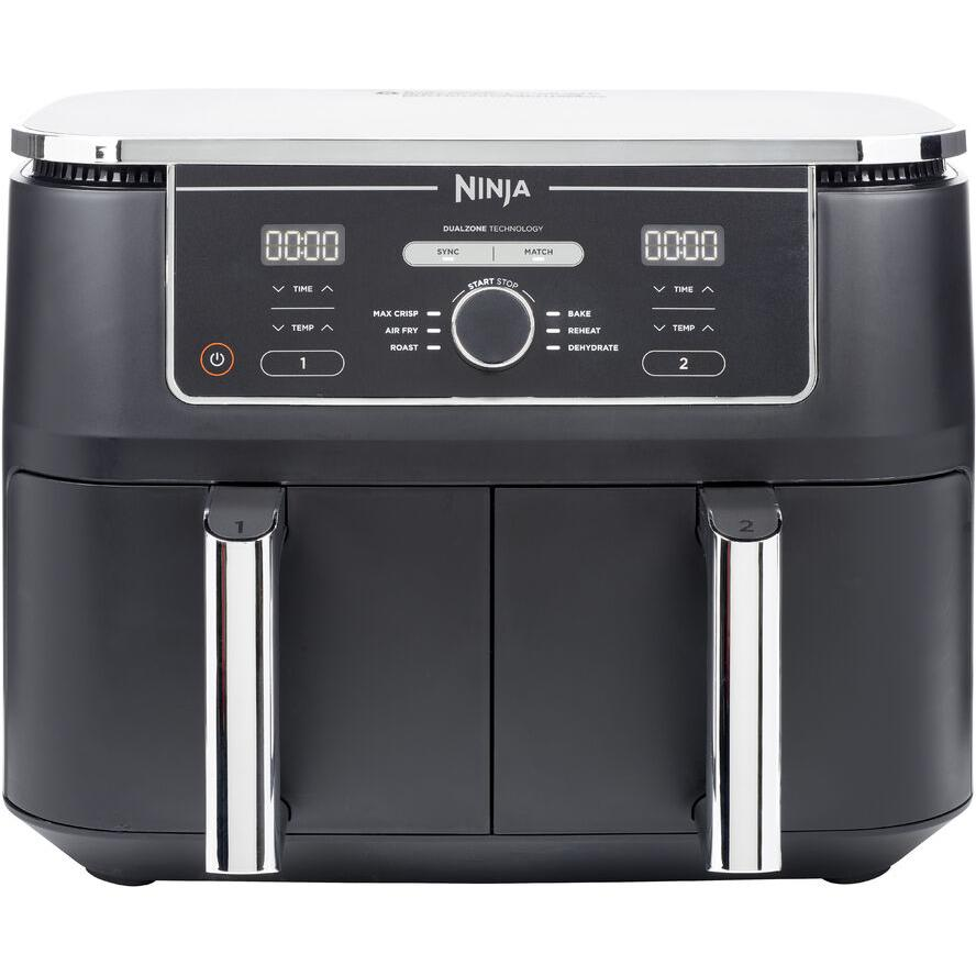 Ninja AF400EU friteza Dvostruko 9,5 L Samostojeći 2470 W Friteza na vrući zrak Crno