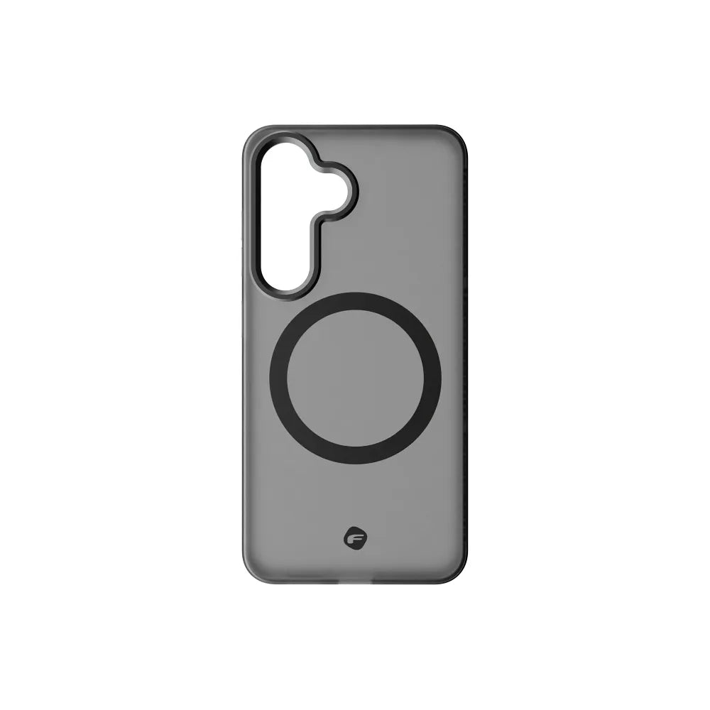 FORCELL F-PROTECT MagSafe kompatibilní kryt pro SAMSUNG GALAXY S25 kouřově černý