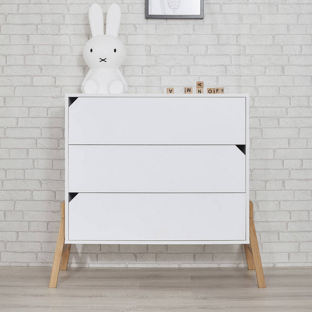 Bellamy Lotta komoda s 3 ladice, white
