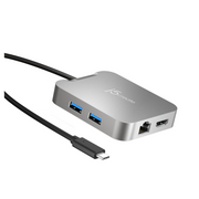 j5create JCD391 Žičano USB 3.2 Gen 1 (3.1 Gen 1) Type-C Srebro