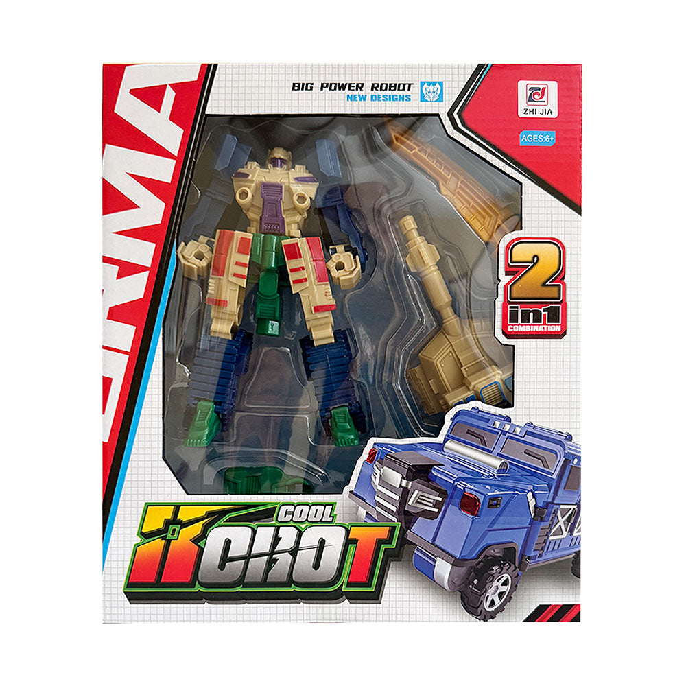 Big Power Transform Robot – 2u1 transformirajući robot Model 04