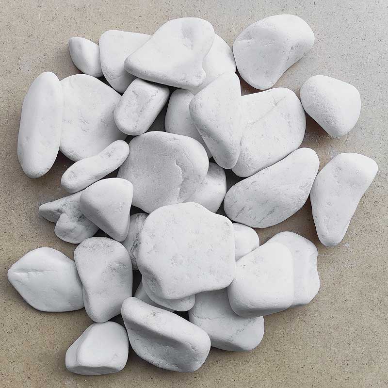Kamen dekorativni bijeli 40-60 mm