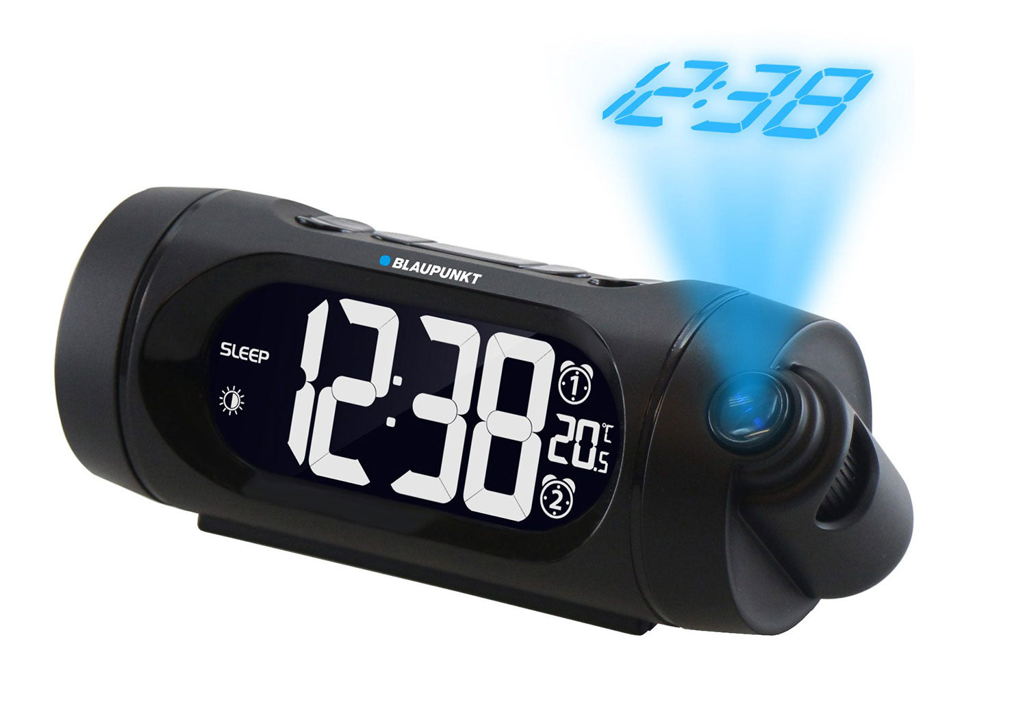 Rádiobudík Blaupunkt s projektorom