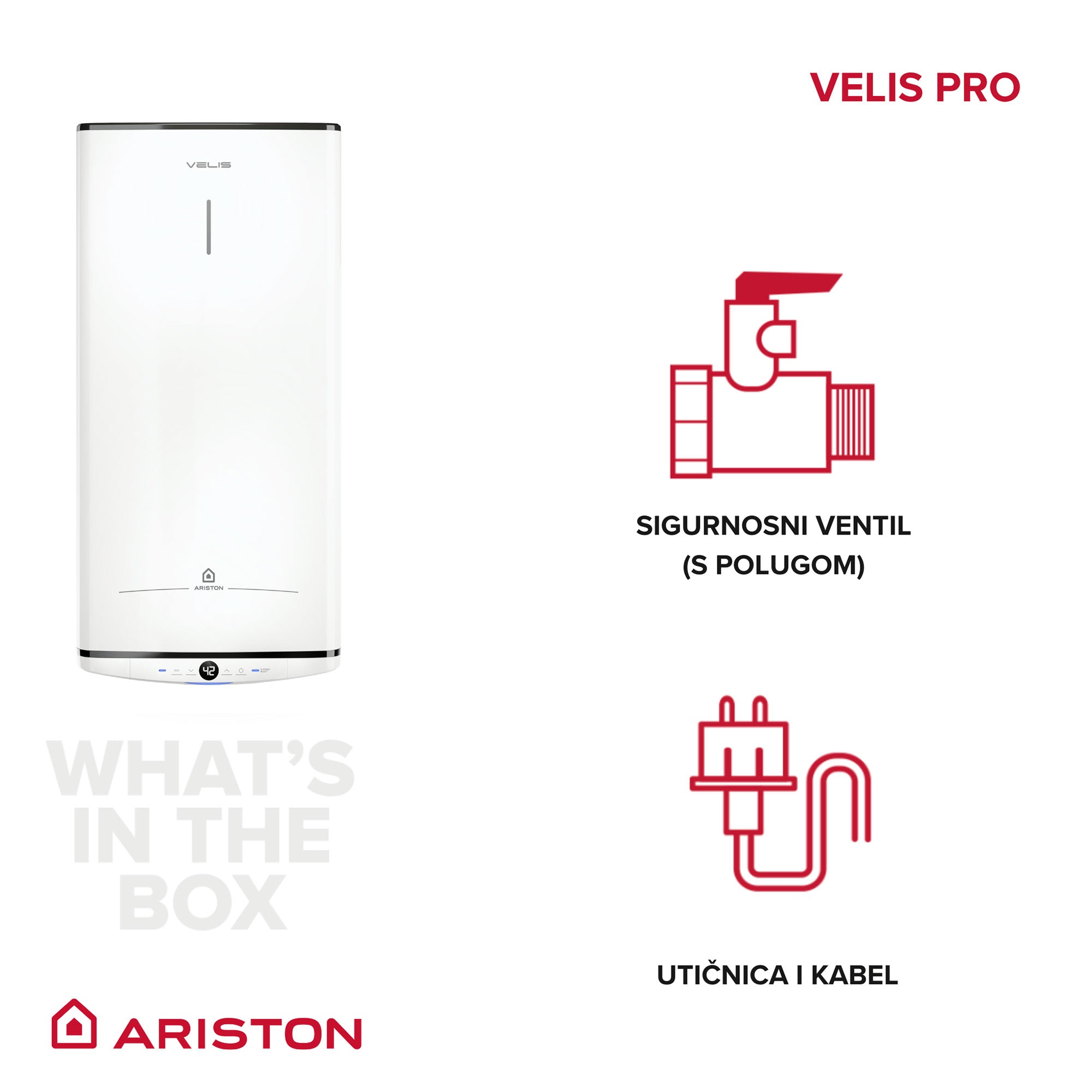 Bojler Ariston Velis Pro 100L