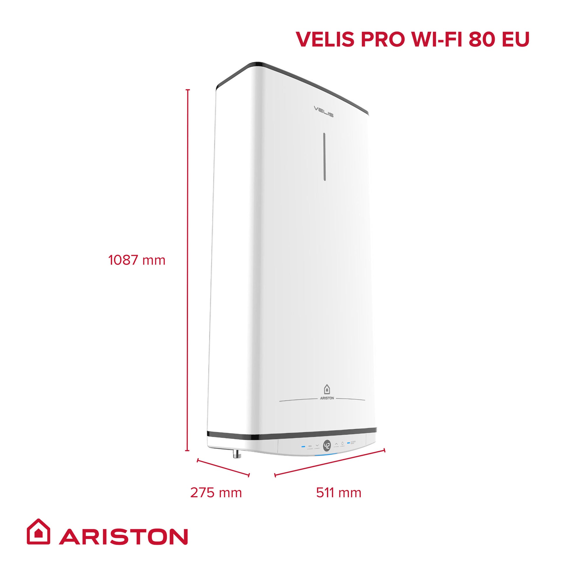 Bojler Ariston Velis Pro WI-FI 80L