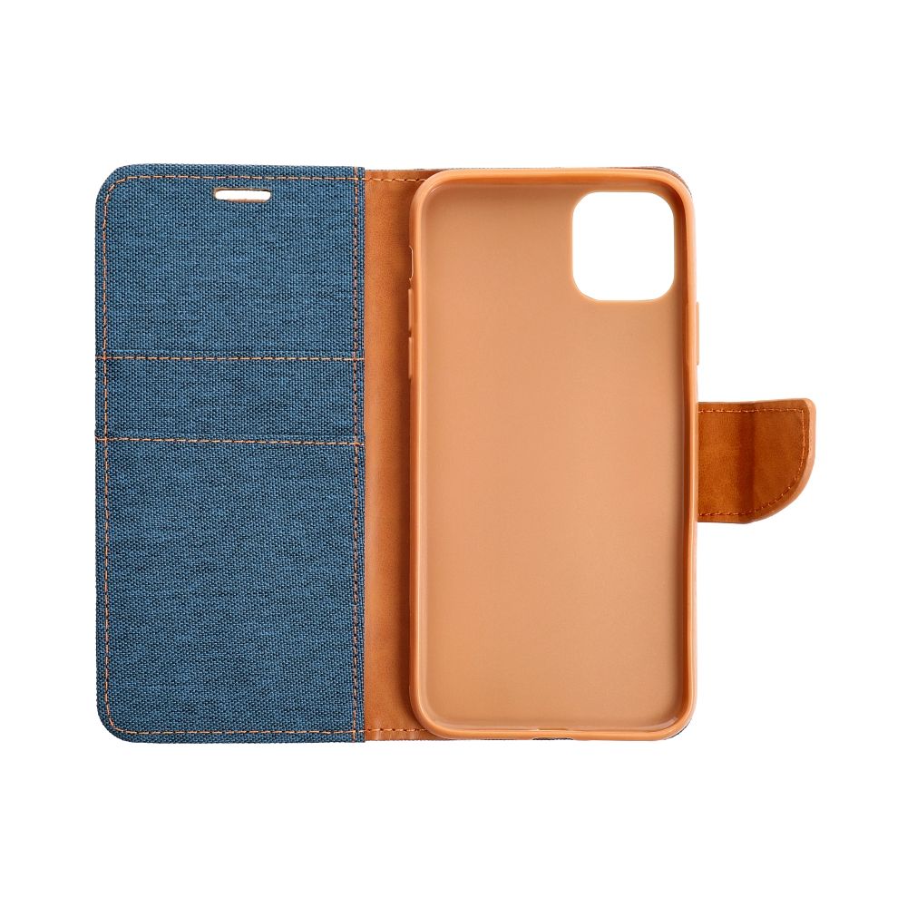 Pouzdro CANVAS Book pro XIAOMI Redmi 10C tmavě modré