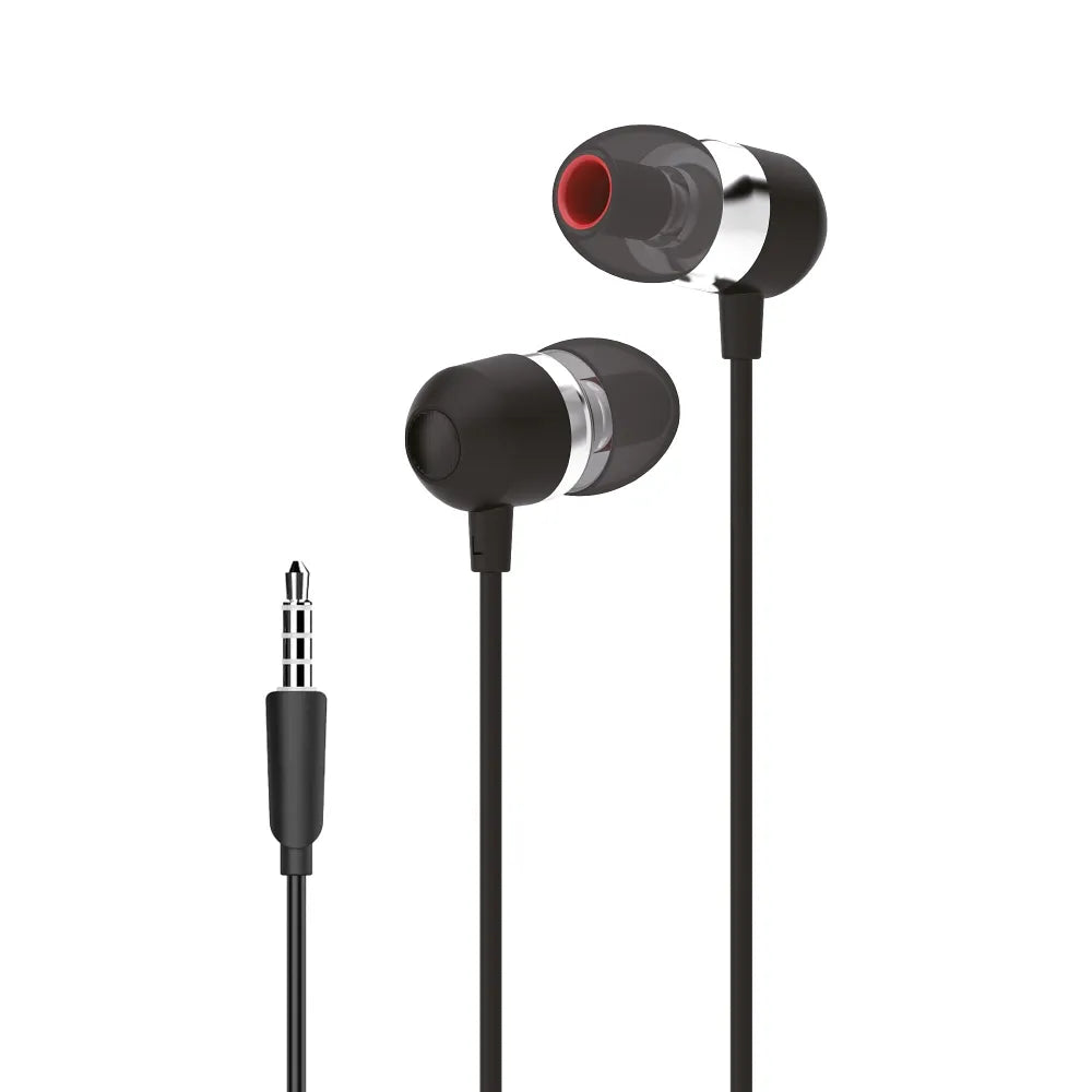 Forcell Premium Sound U3 sluchátka 3,5 mm mini jack černá
