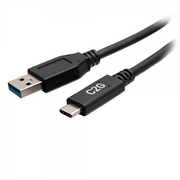C2G C2G28874 USB kabel USB 3.2 Gen 1 (3.1 Gen 1) 0,15 m USB C USB A Crno