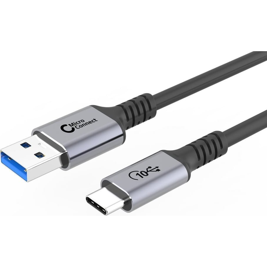Microconnect USB3.2AC2 USB kabel USB 3.2 Gen 2 (3.1 Gen 2) 2 m USB C USB A 60 W Crno