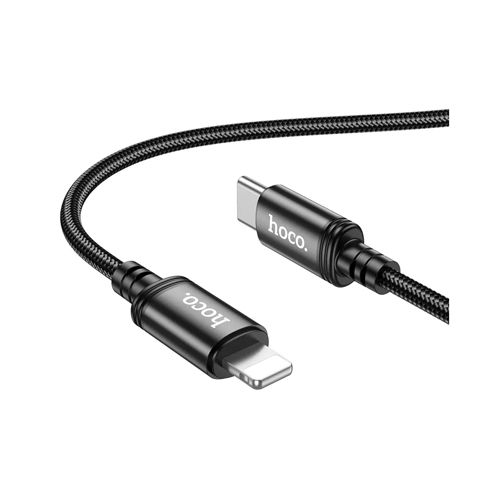 USB C na Lightning kabel Hoco PD 27W 2m X89 černý