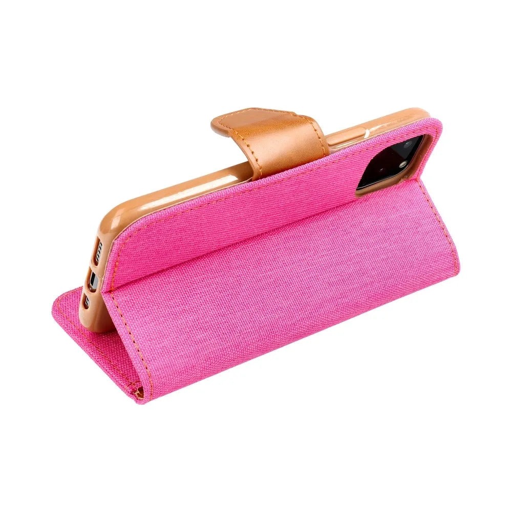 CANVAS Book case za SAMSUNG GALAXY A13 4G pink