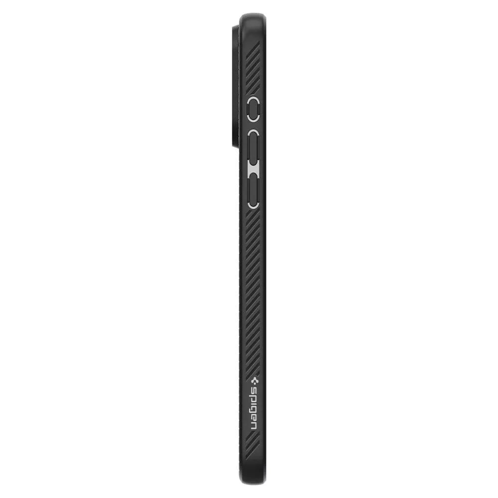 SPIGEN Liquid Air maska za IPHONE 15 PRO mat crna