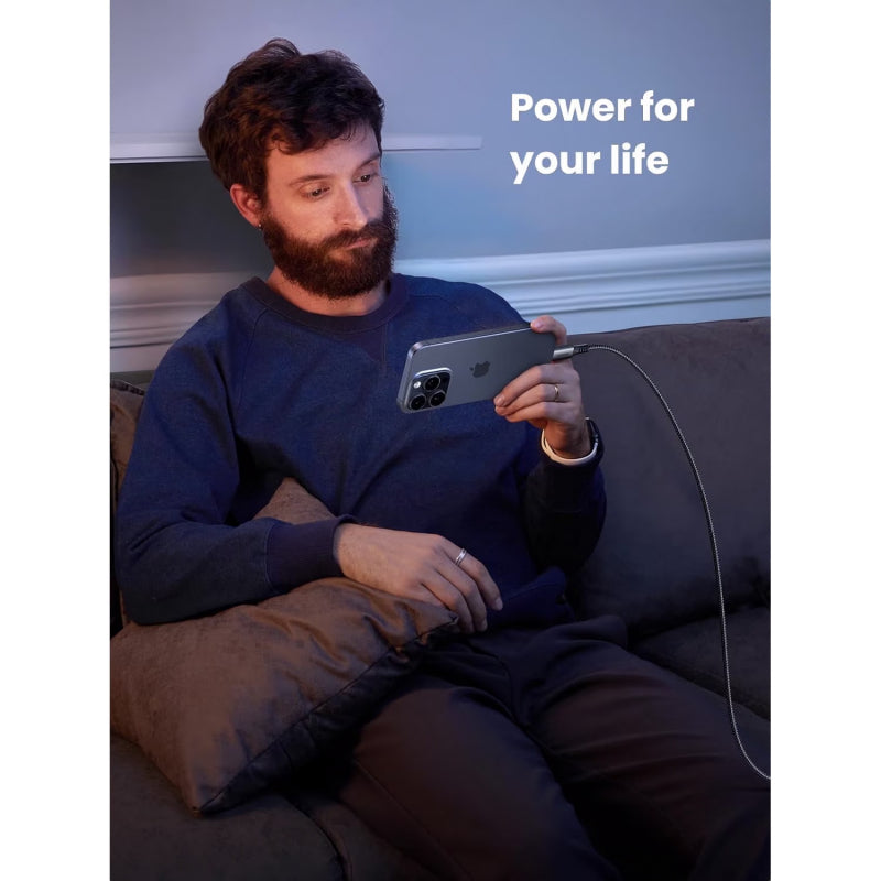 UGREEN US567 USB-C na USB-C kabel 60W 3A 1m šedý