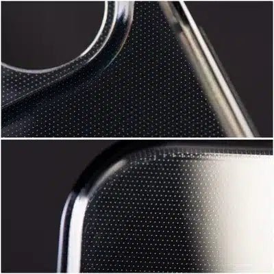 1.5mm BOX PREMIUM kryt na iPhone 13 Pro černý průhledný