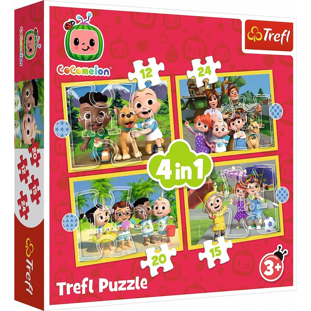 Trefl Cocomelon Slagalica 12 kom Crtići