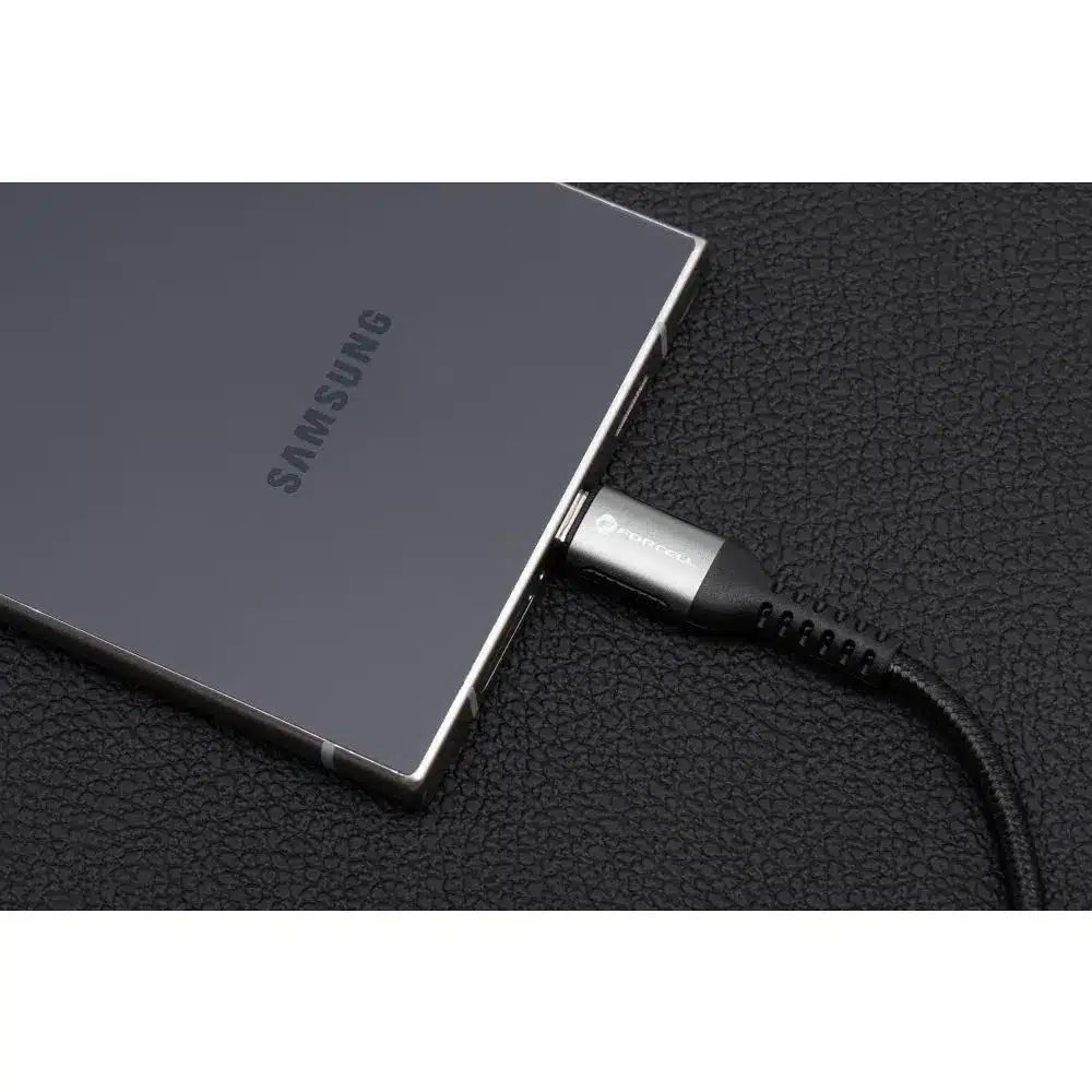 USB C na USB C kabel Forcell F-Energy QC4.0 PD 5A 100W Cafule 0,5 m C260 černý
