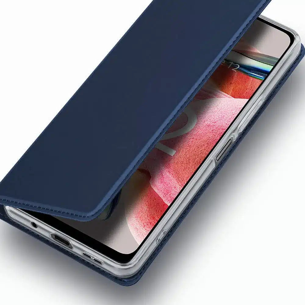DUX DUCIS Skin Pro - flipové pouzdro pro Redmi Note 12 4G modré