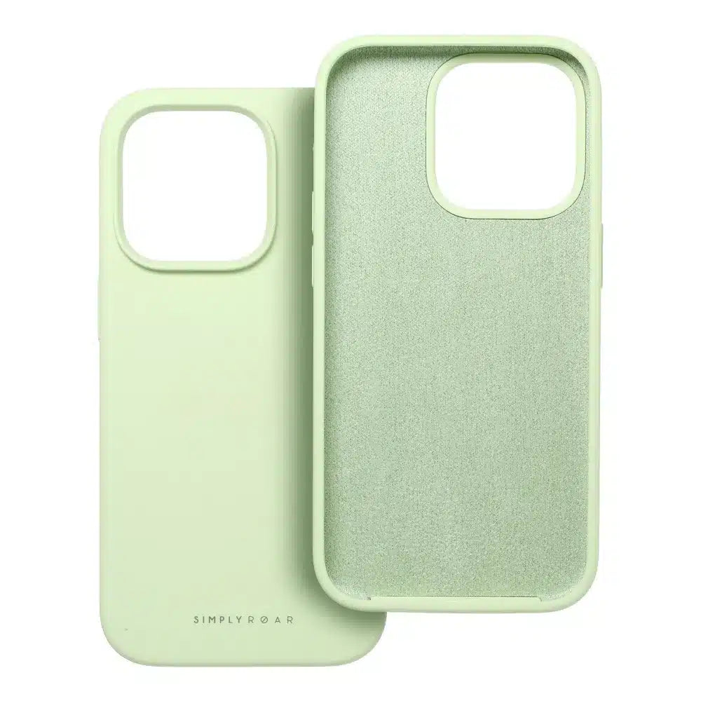 Roar Cloud-Skin maska pro iPhone 12 Pro světle zelená