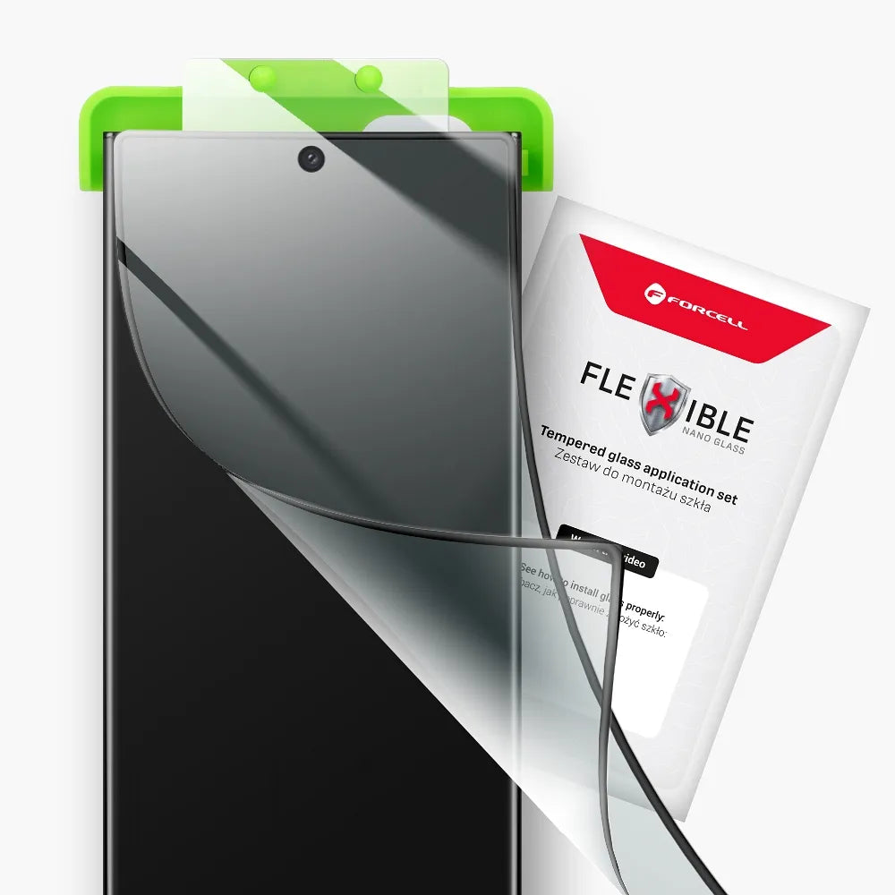 Forcell Flexible 5D Nano Glass – hybridní sklo pro Samsung Galaxy A14 5G