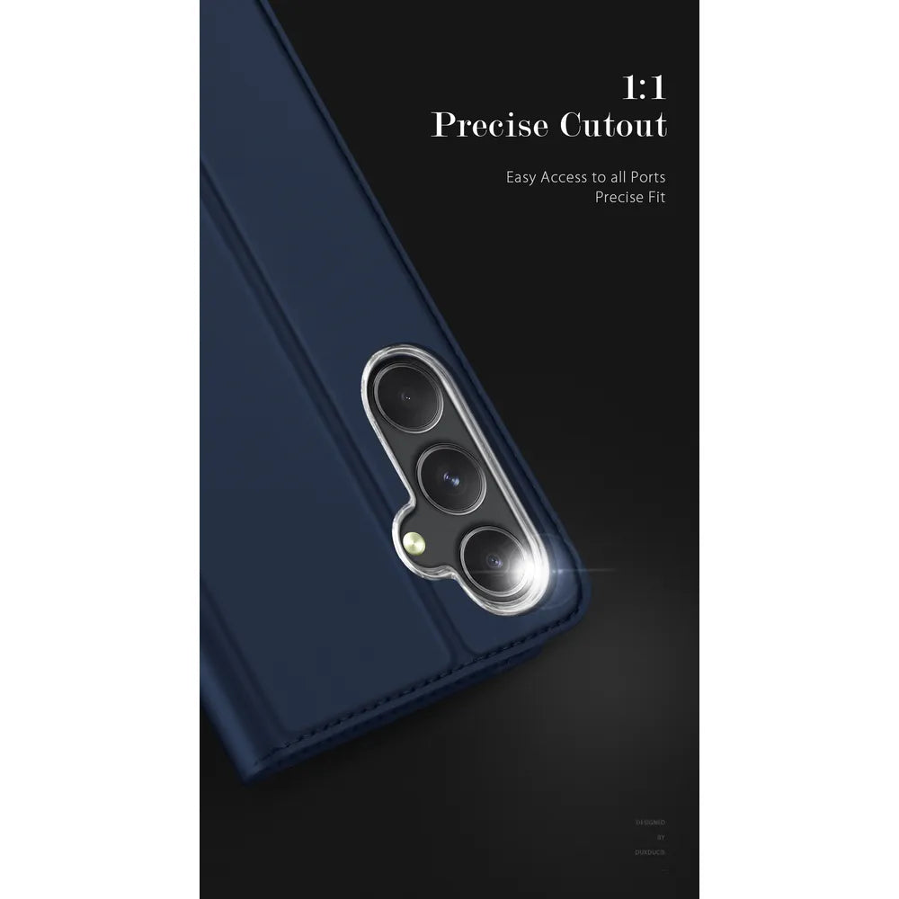 DUX DUCIS Skin Pro - flipové pouzdro pro Samsung Galaxy S23 FE modré