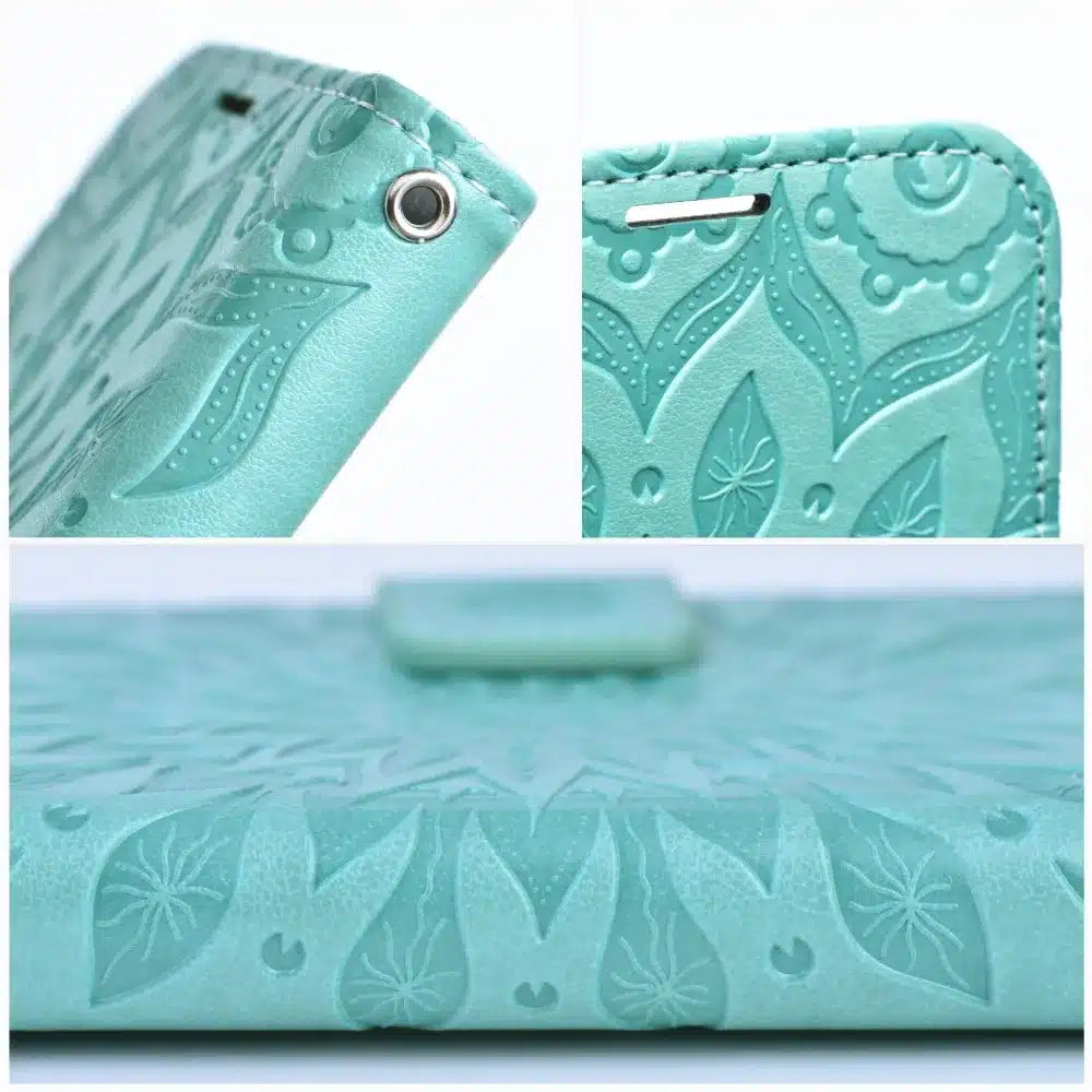 MEZZO Book case flipové pouzdro pro SAMSUNG GALAXY A54 5G mandala green