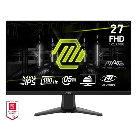 MSI MAG 275F računalni monitor 68,6 cm (27") 1920 x 1080 pikseli Full HD Crno