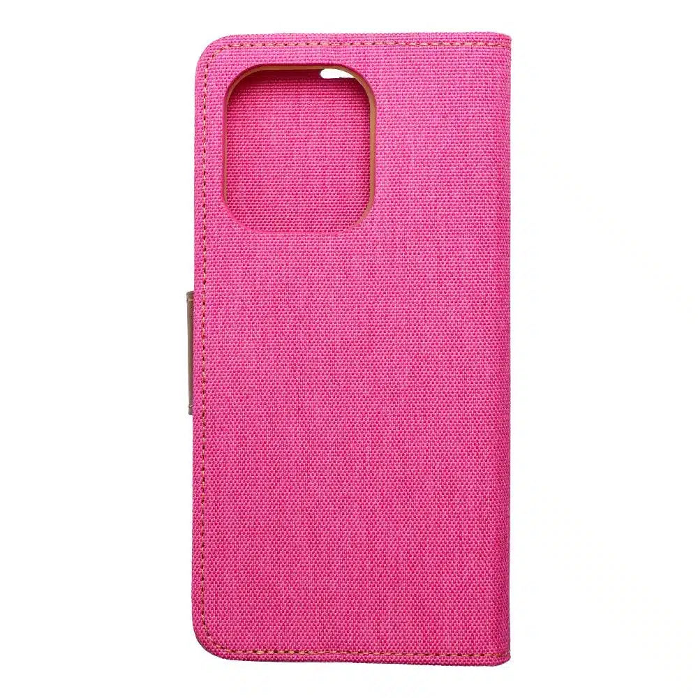 CANVAS Book case, skládací pouzdro pro XIAOMI Redmi NOTE 13 4G, růžové