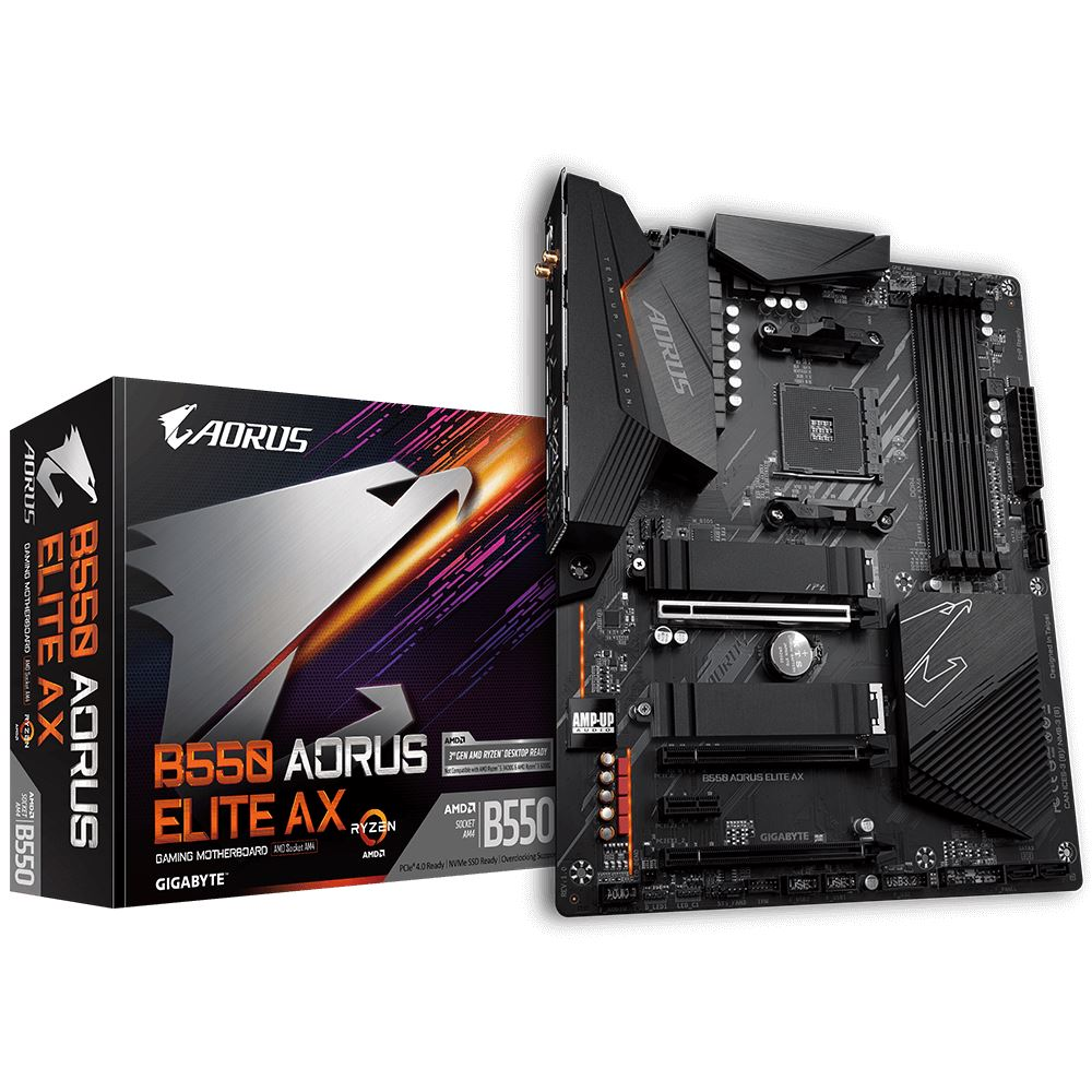 Gigabyte B550 AORUS ELITE AX V2 matična ploča AMD B550 Priključnice AM4 ATX