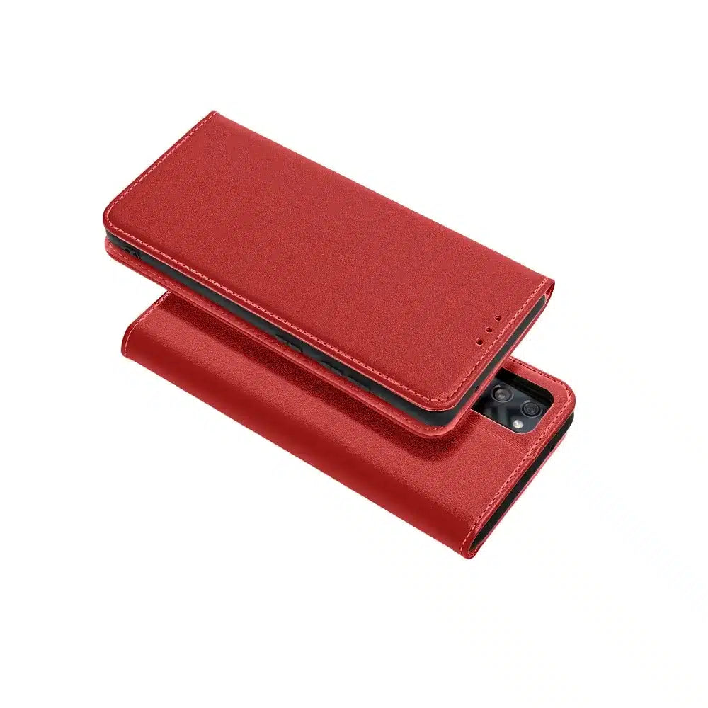 Kožené pouzdro SMART PRO pro XIAOMI Redmi NOTE 12 PRO 5G vínové