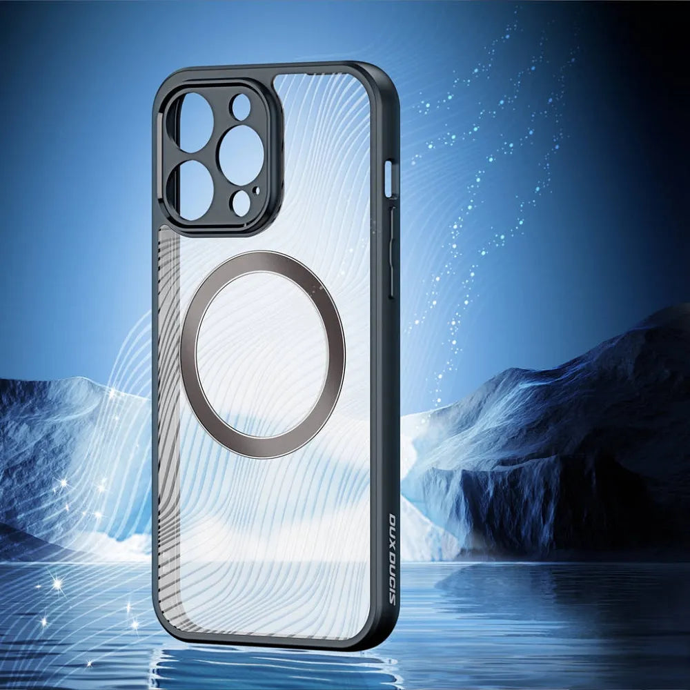 DUX DUCIS Aimo Mag - pancéřové pouzdro kompatibilní s MagSafe pro Apple iPhone 14 Pro černé