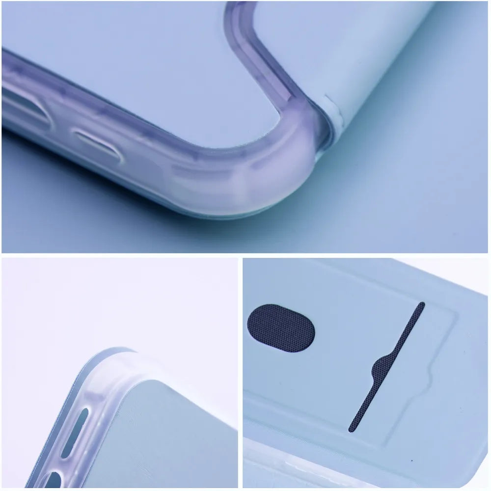 PIANO Book flipové ochranné pouzdro pro SAMSUNG GALAXY A53 světle modré