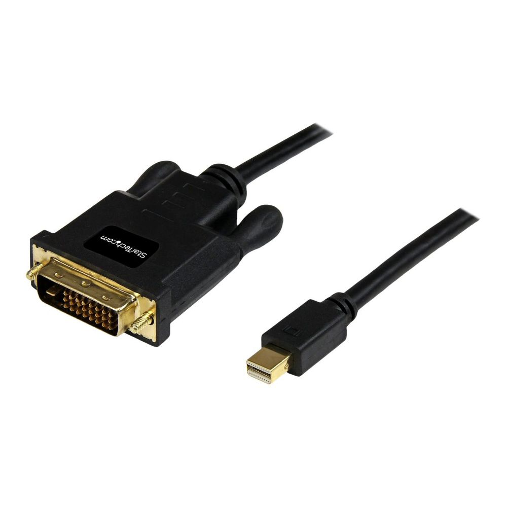 StarTech.com MDP2DVIMM3B prilagodnik za video kabel 0,9 m mini DisplayPort DVI-D Crno