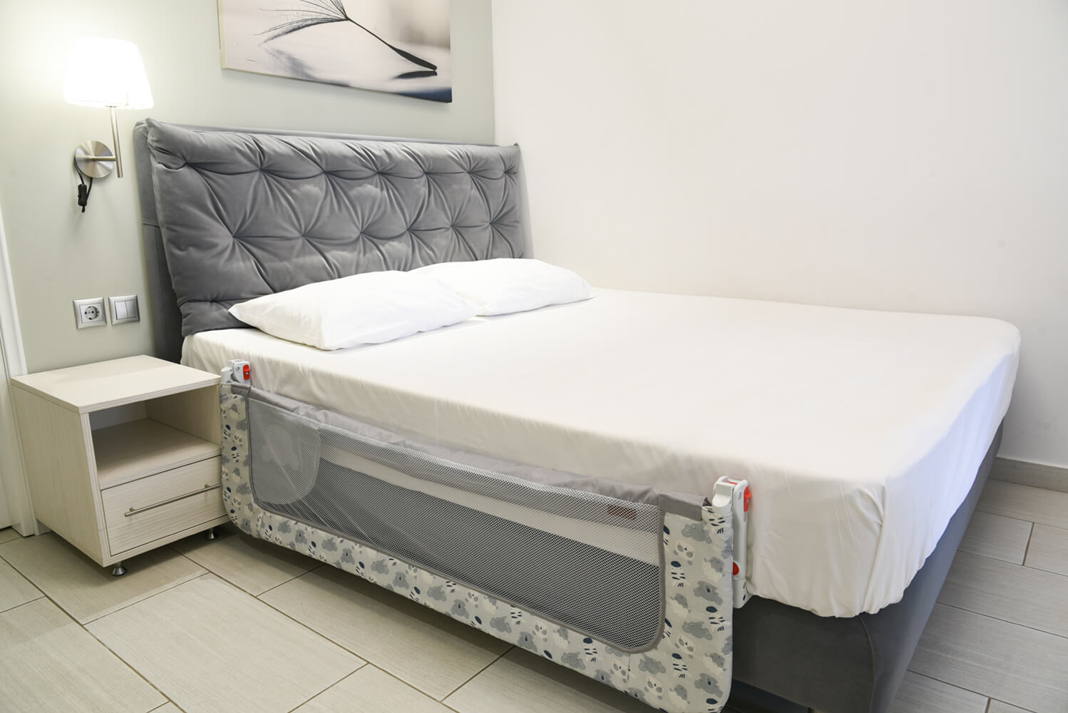 Ochranná zábrana na postel 140cm