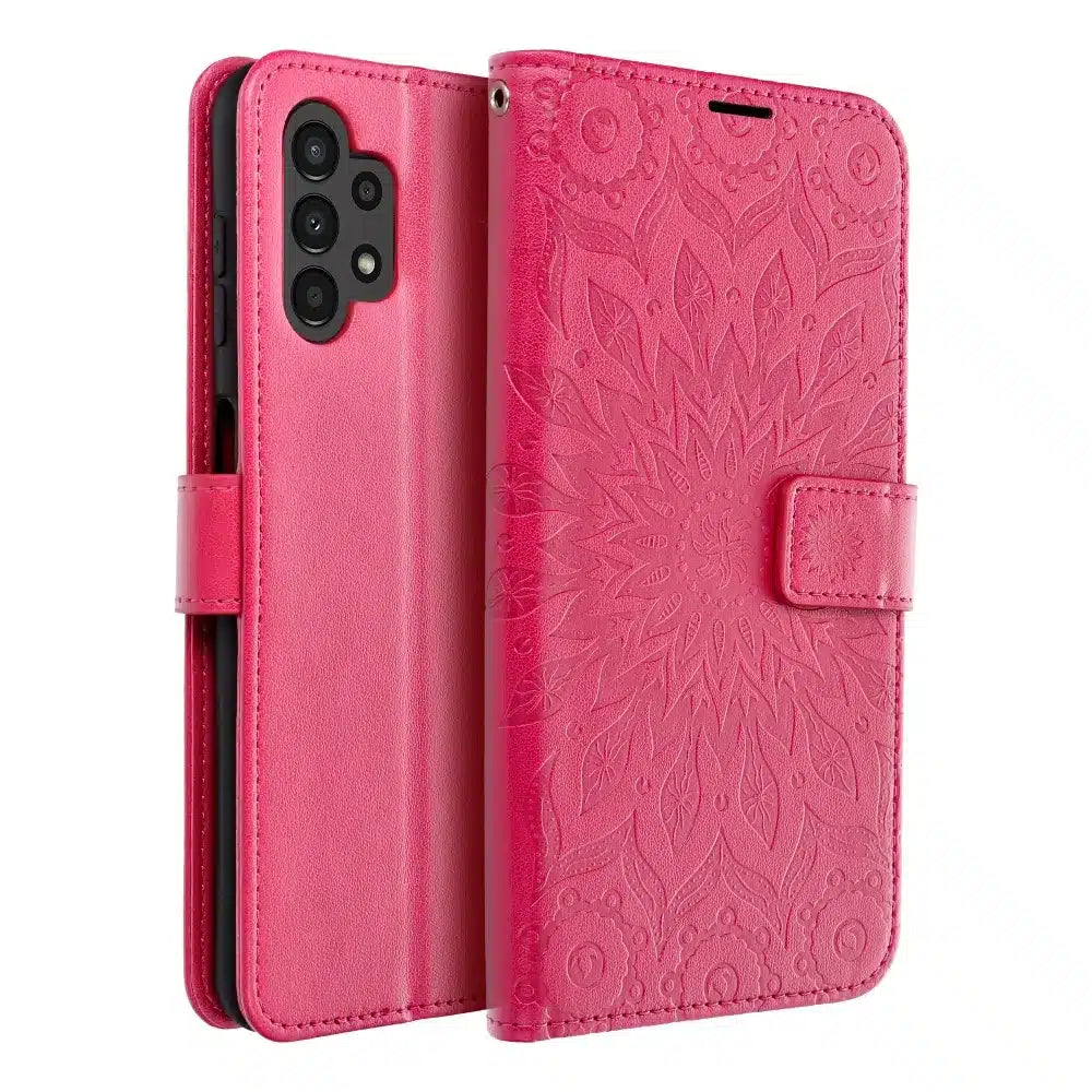 MEZZO Book pouzdro pro SAMSUNG GALAXY A13 4G mandala magenta