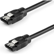 StarTech.com SATRD30CM SATA kabel 0,3 m SATA 7-pin Crno