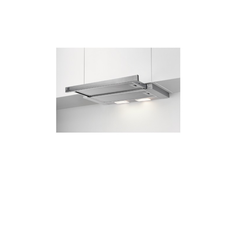 Electrolux LFP326S Polu-ugradbeni (na izvlačenje) Sivo, Nehrđajući čelik 410 m³/h