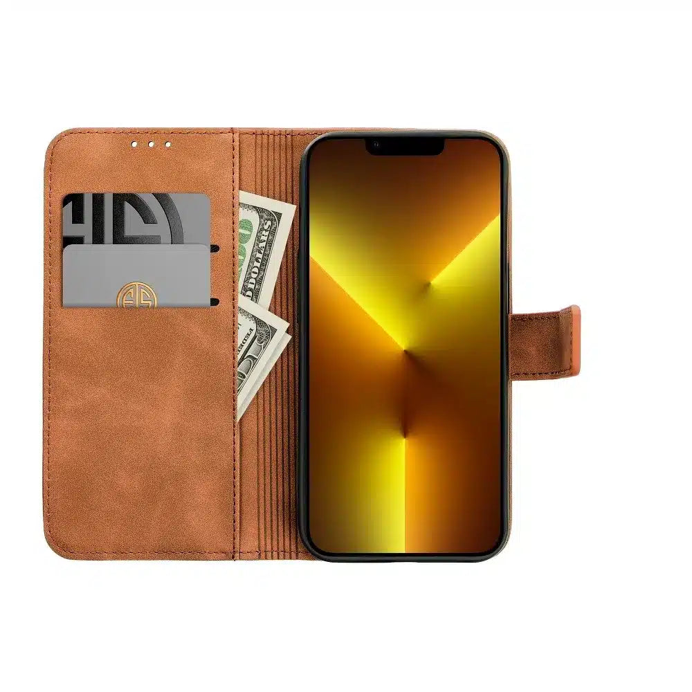 TENDER flipové pouzdro pro SAMSUNG Galaxy A53 5G hnědé