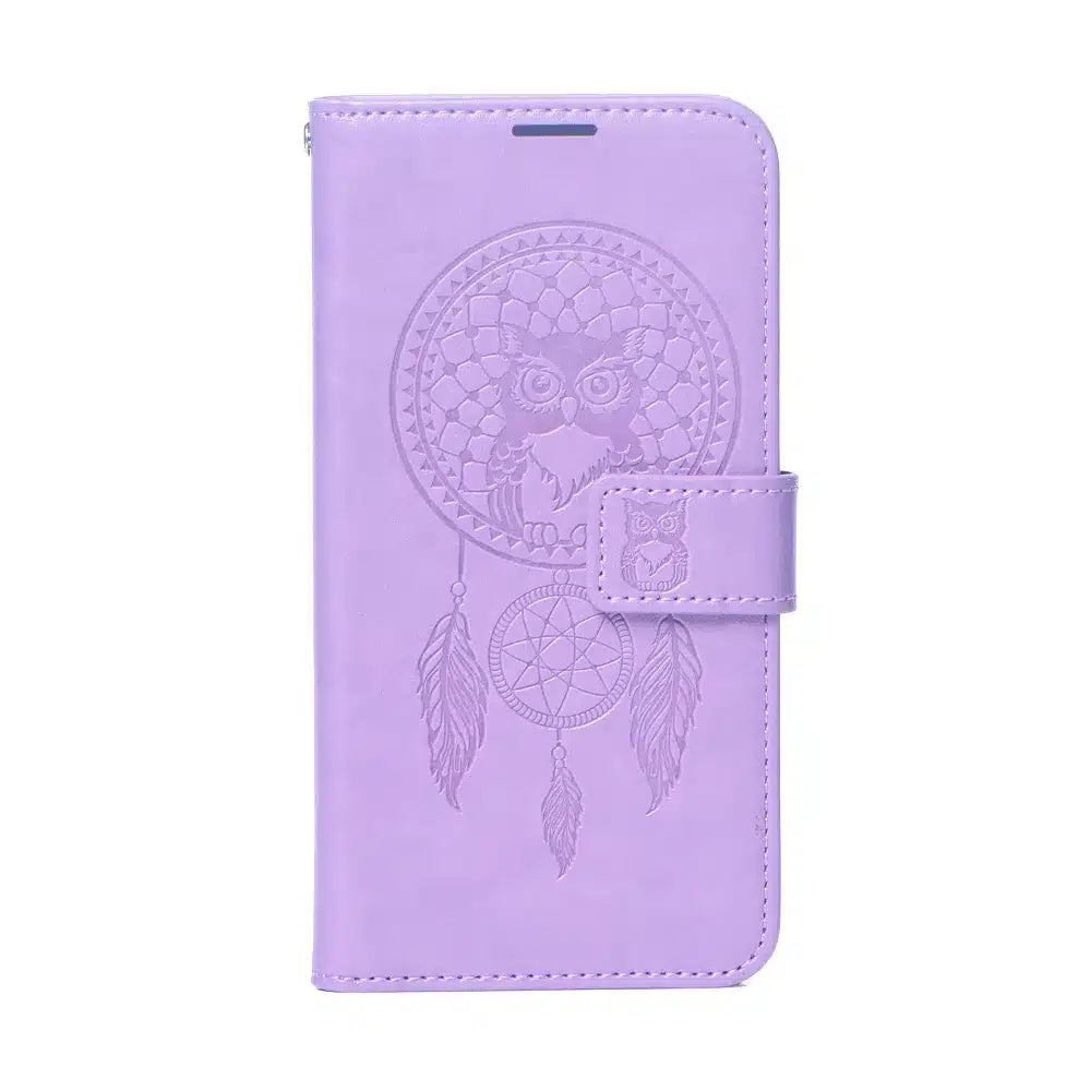 MEZZO Book case flipové pouzdro pro XIAOMI Redmi 12 4G / 12 5G dream catcher purple