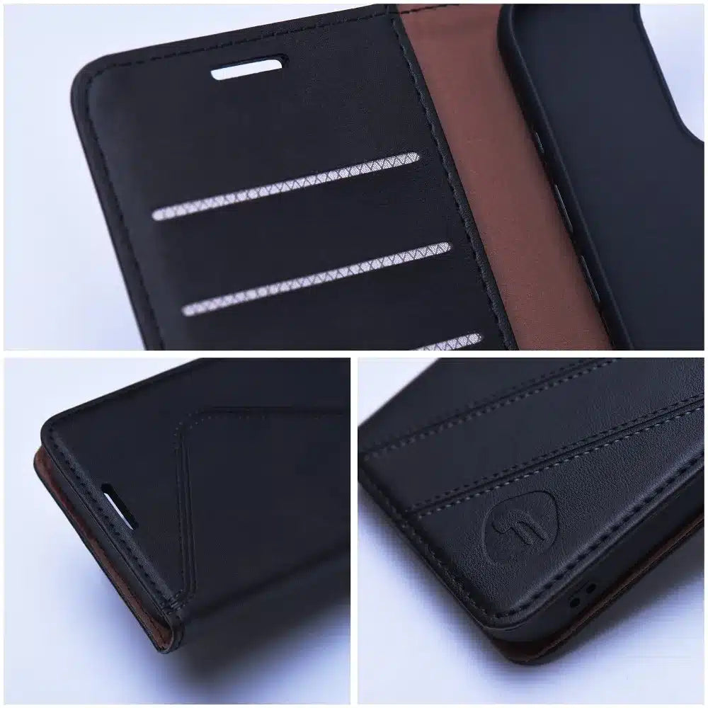 FORCELL F-PROTECT RFID Blocker flipové pouzdro pro SAMSUNG GALAXY A35 černé