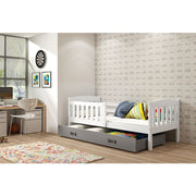 Krevet BMS Kubus + ladica 200x90 cm, BIA grafit